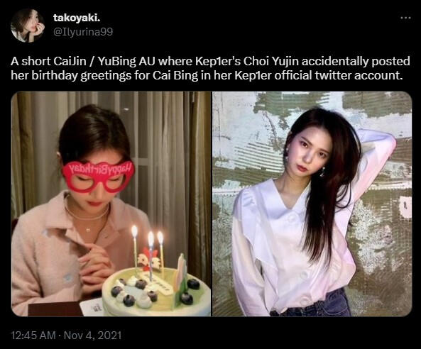 Birthday Greeting - CAIJIN